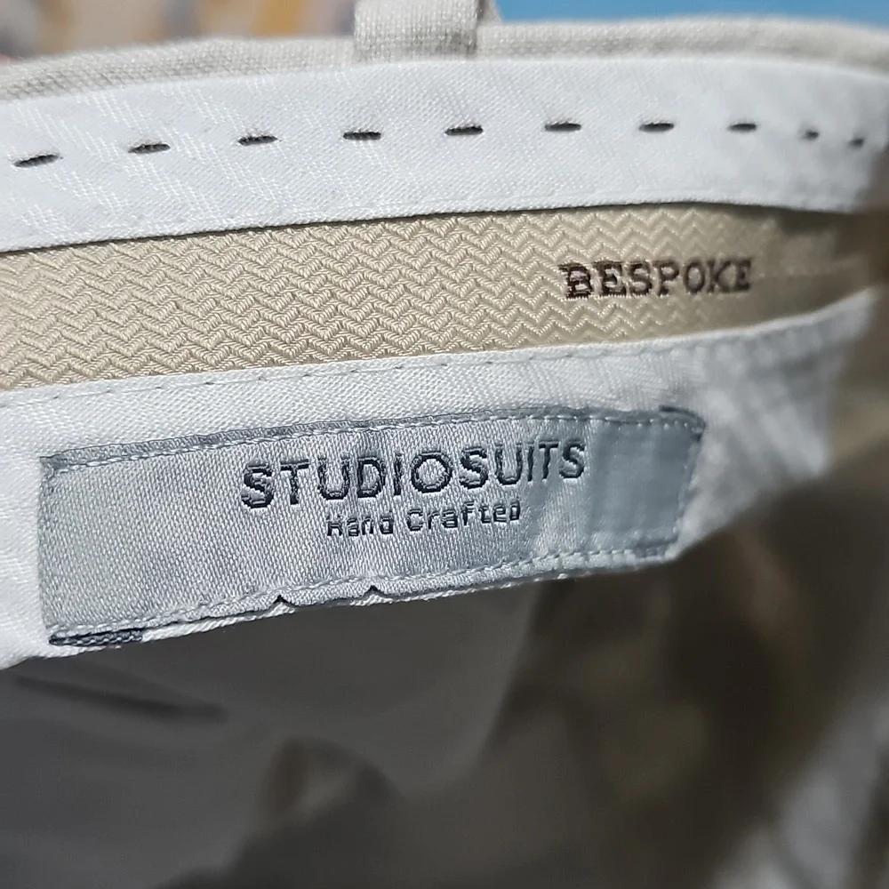 Studiosuits Beige Dress Pants Size 32
